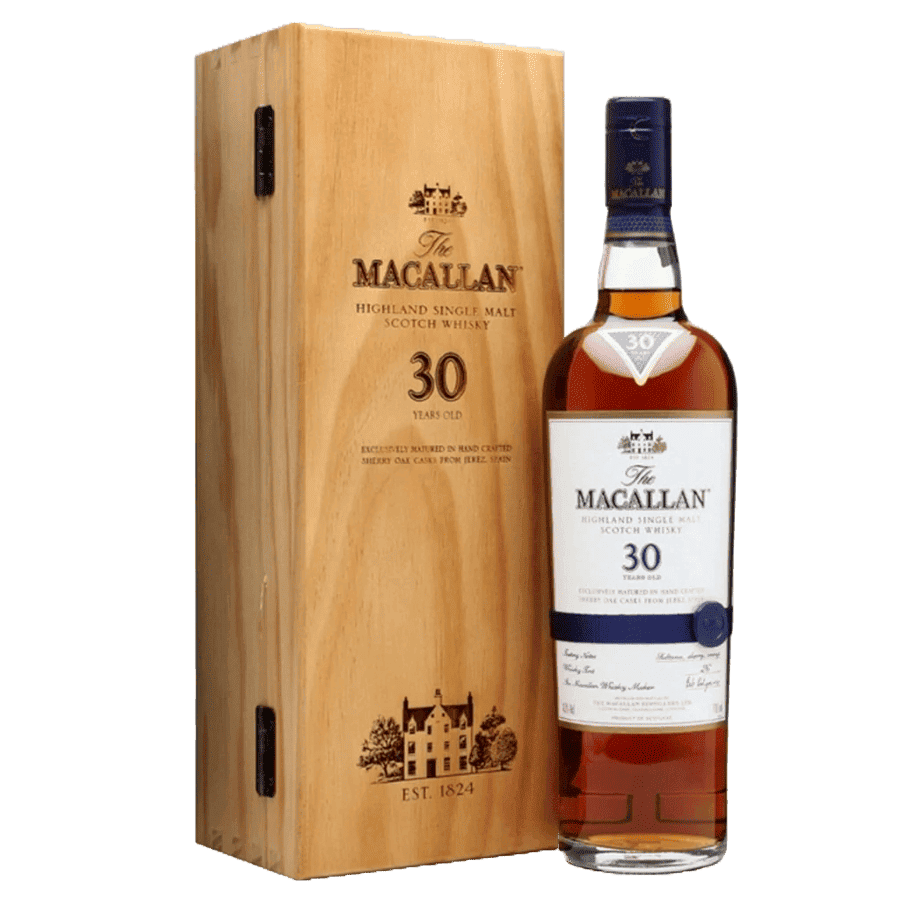MACALLAN SHERRY OAK 30 Y.O. SINGLE MALT SCOTCH WHISKY Macallan
