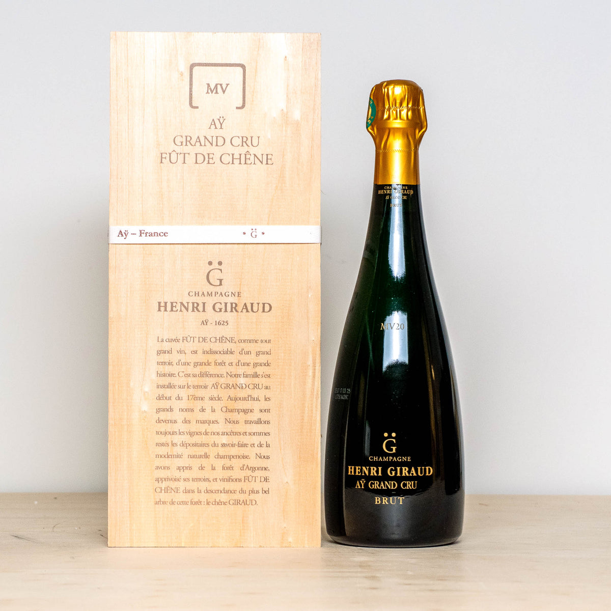 Henri Giraud Fut de Chene MV OWC1 0,75L
