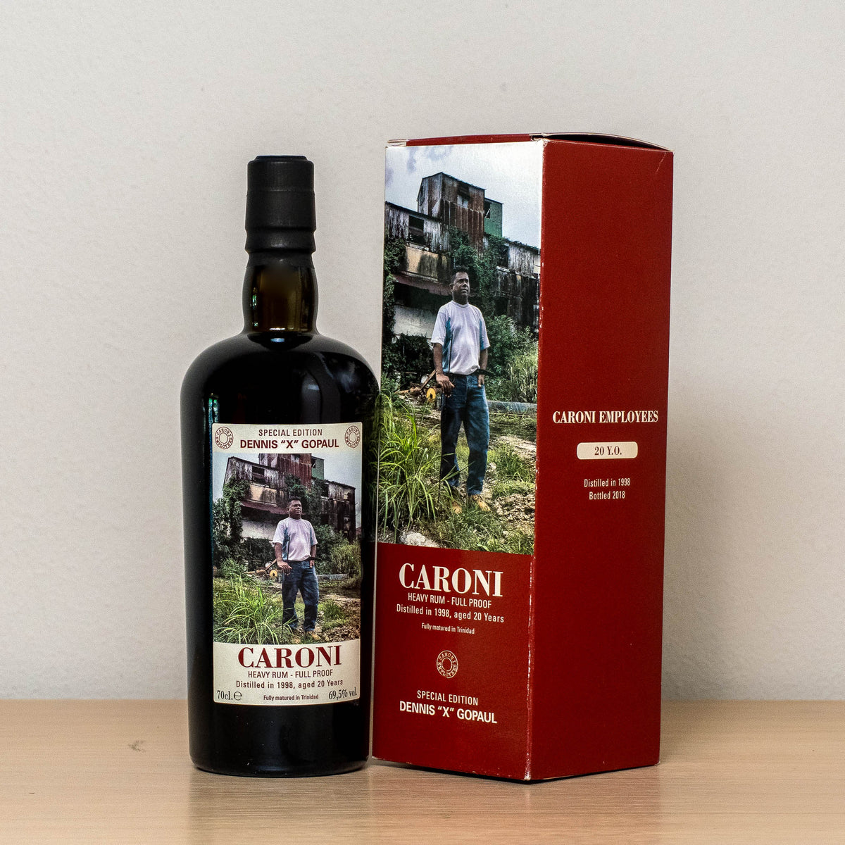 Caroni 1998 Rum Dennis X Gopaul 20yo