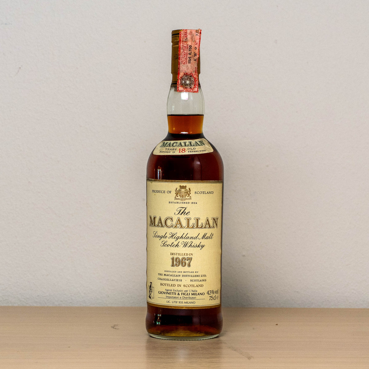 Macallan 1967 Scotch Whisky 18Y.O 0,7L