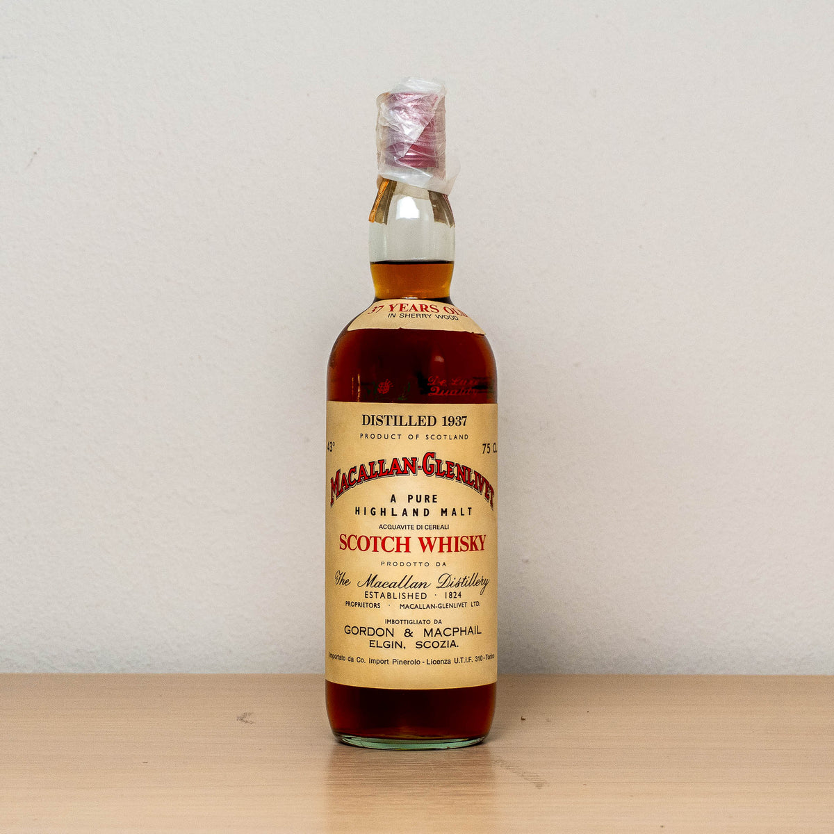 The Macallan Glenlivet 1937 37Y.O 0,75L