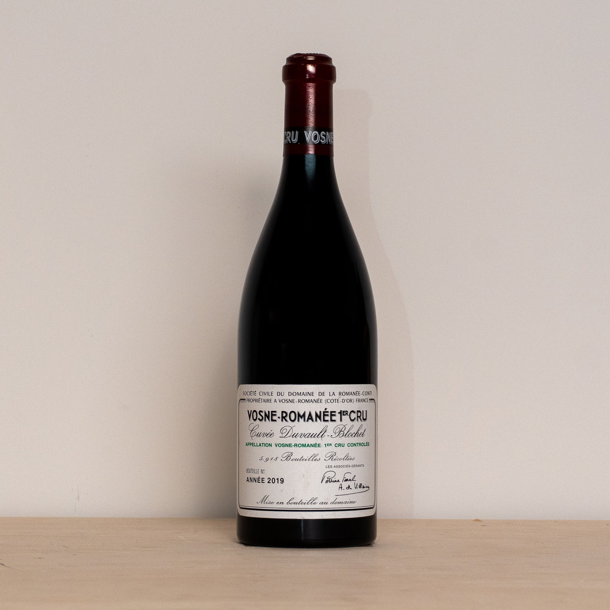 Romanee Conti - Vosne Romanee Cuvee Duvault Blochet 2019 0,75L