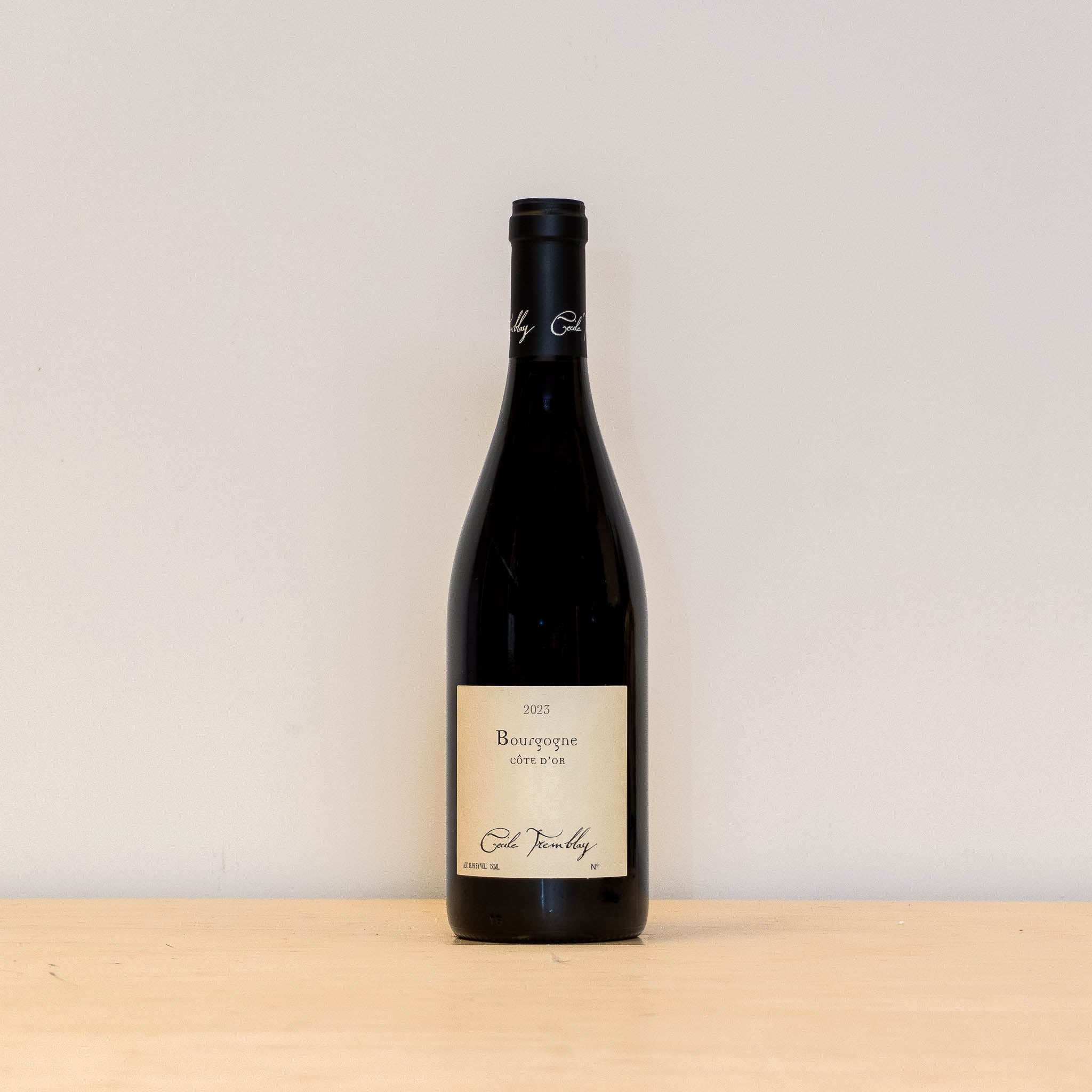 Cecile Tremblay Bourgogne Cote d'Or Rouge 2023 0,75L