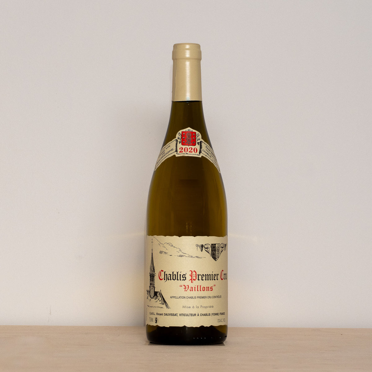 Vincent Dauvissat Chablis Vaillons 2020 0,75L