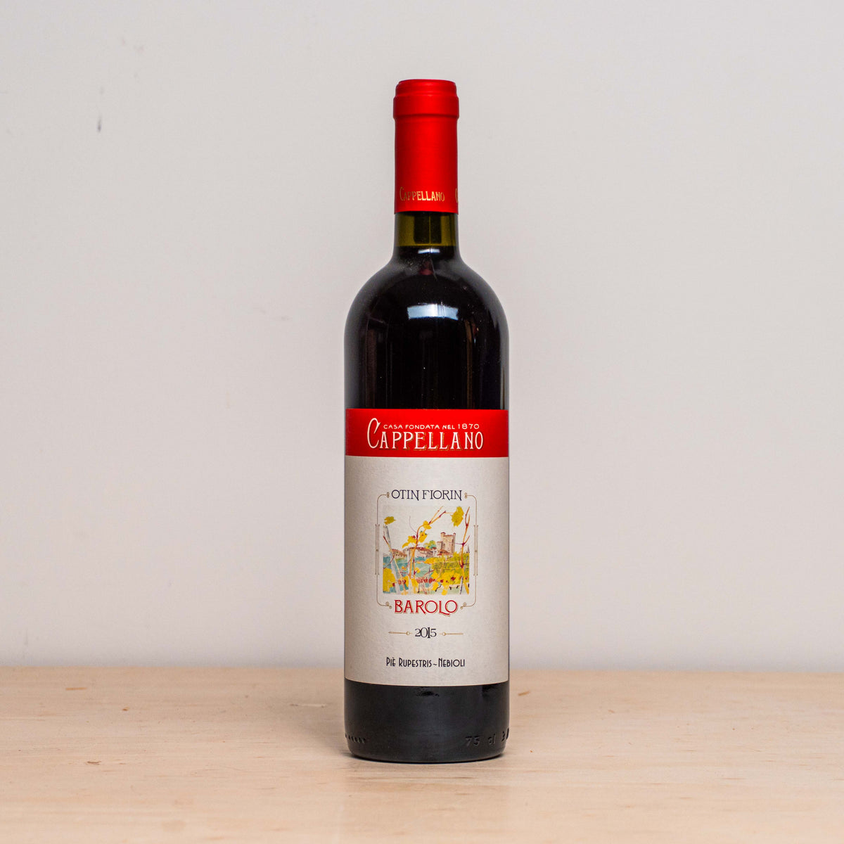 Cappellano Barolo Otin Fiorin Pie Rupestris 2015 0,75L