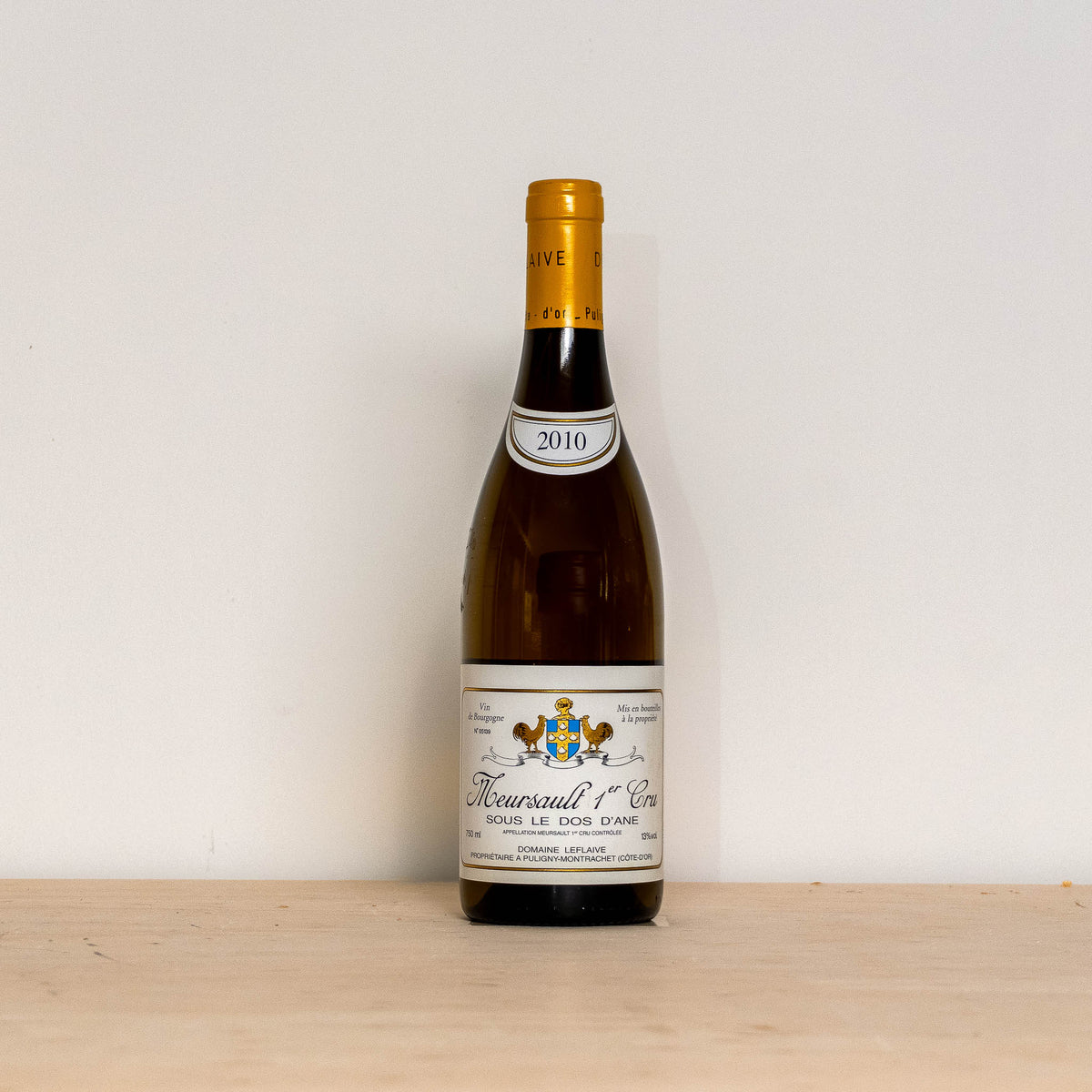 Domaine Leflaive Mersault Sous Le Dos D'Ane 2010 0,75L