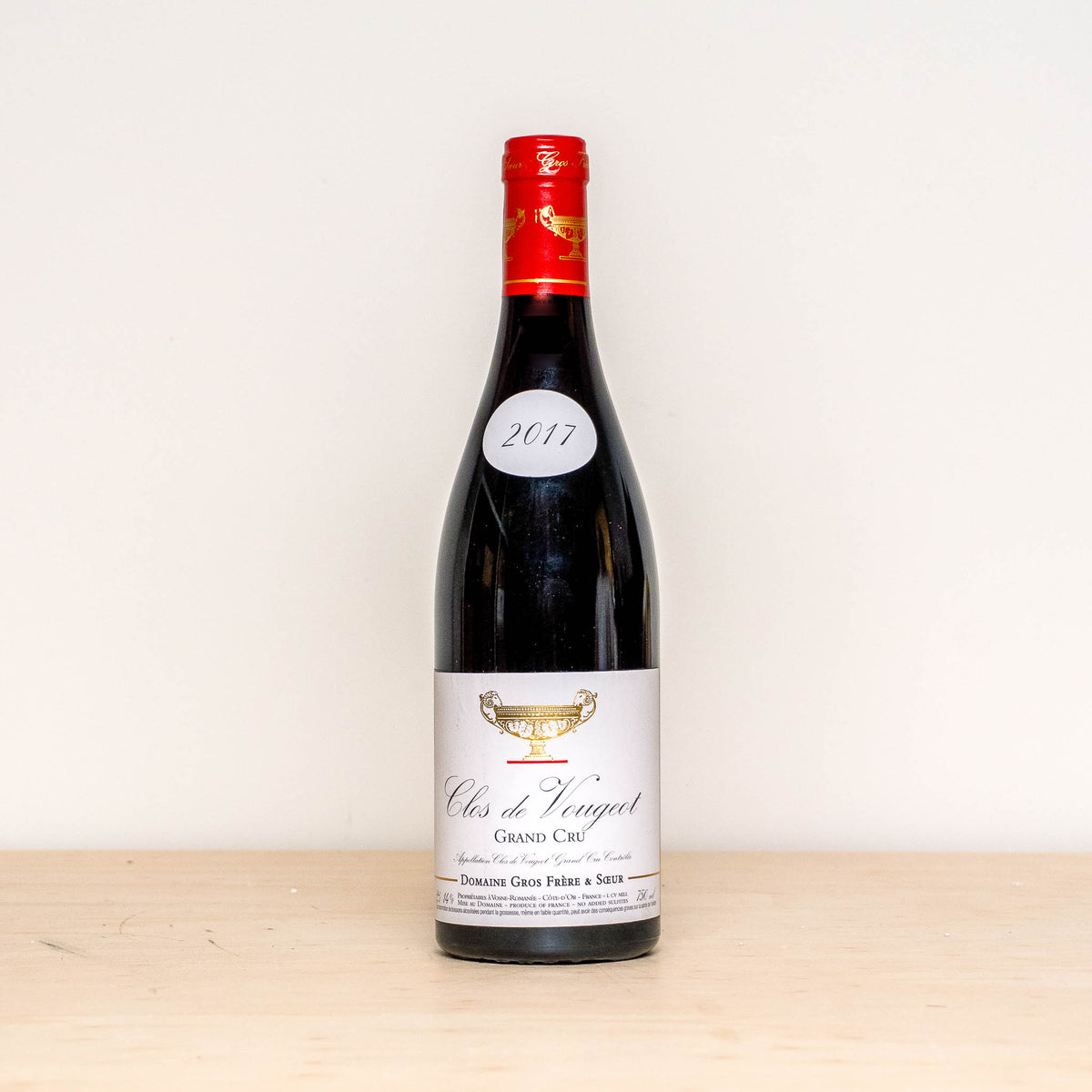 Domaine Gros Frere et Soeur Clos de Vougeot Grand Cru 2017 0,75L
