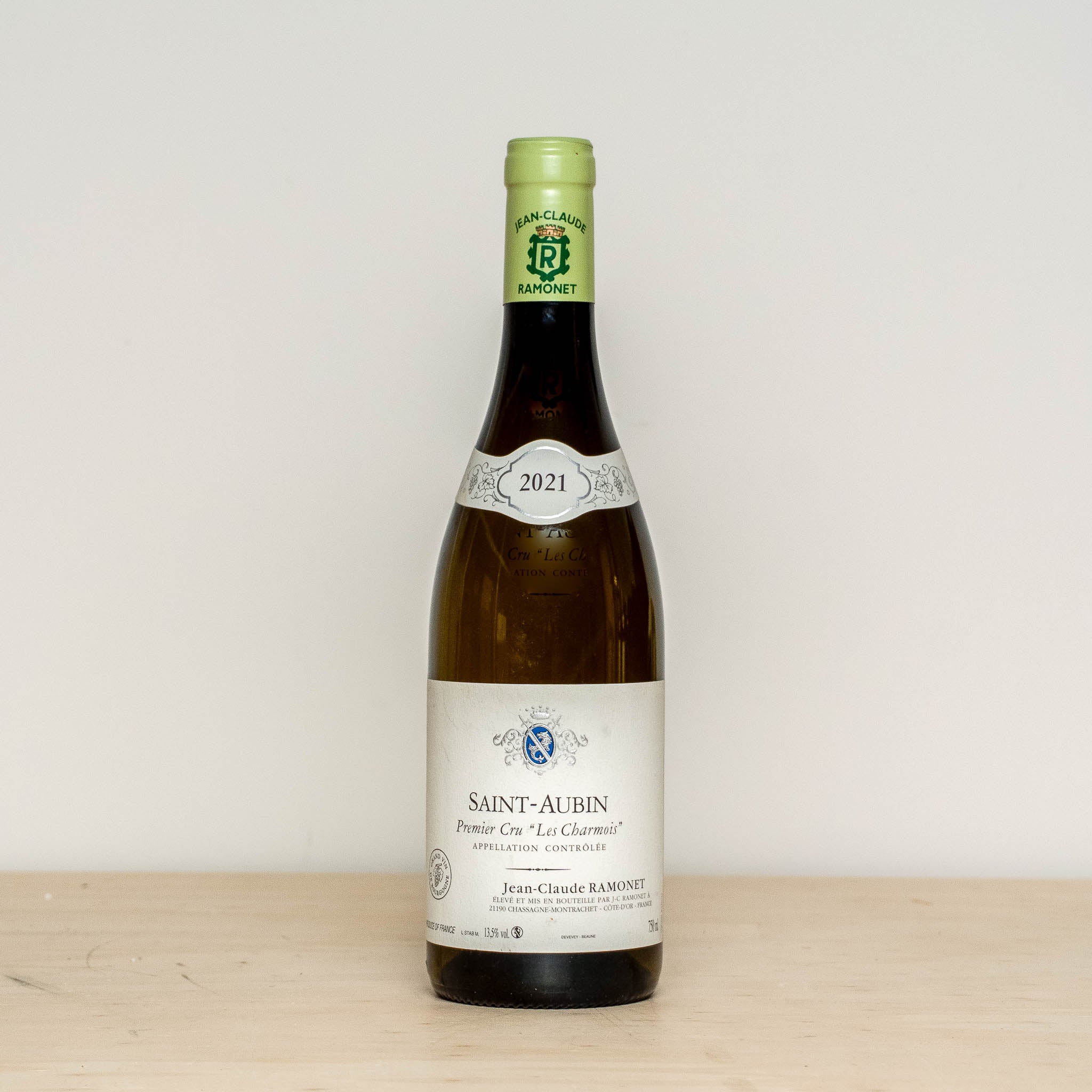 Jean-Claude Ramonet Saint-Aubin -Le Charmois 2021 0,75L