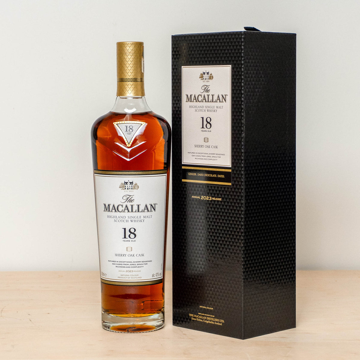 Macallan 18 Year Single Malt 2023 0,70L