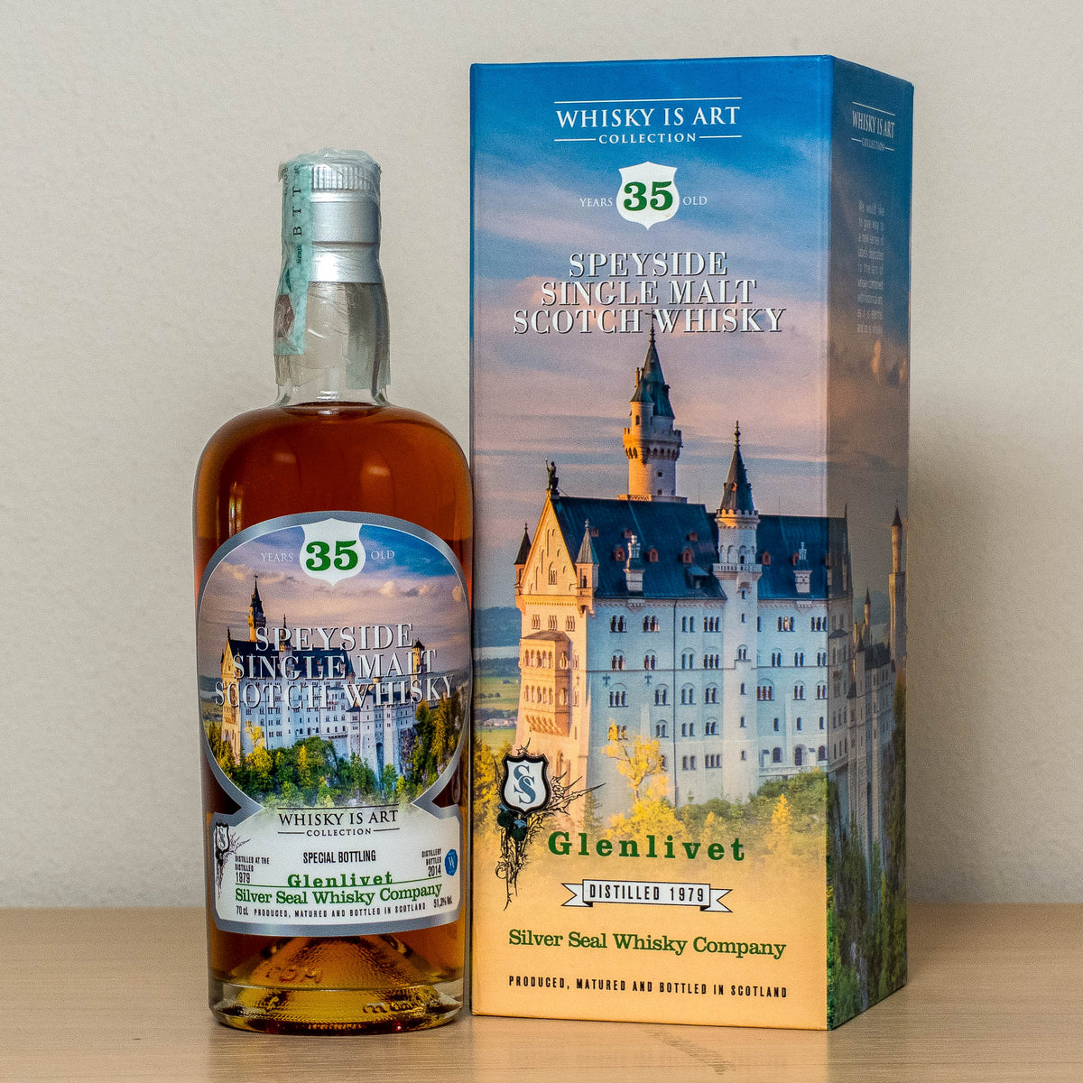 Glenlivet Whisky is Art Collection' 35 Year Old Single Malt 1979 0,70L