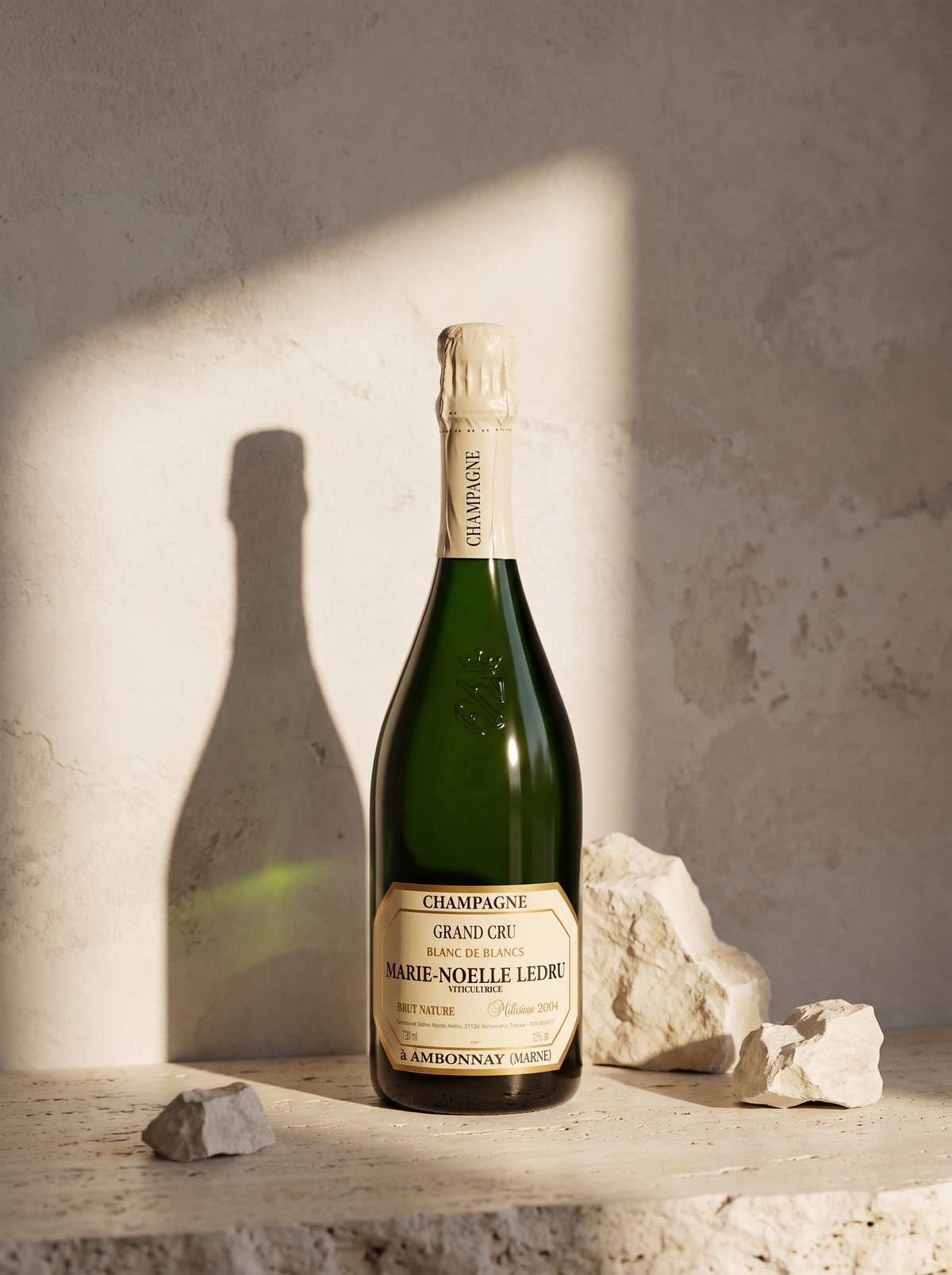 Marie-Noelle Ledru Blanc de Blancs Grand Cru Brut Nature Millesime 2004