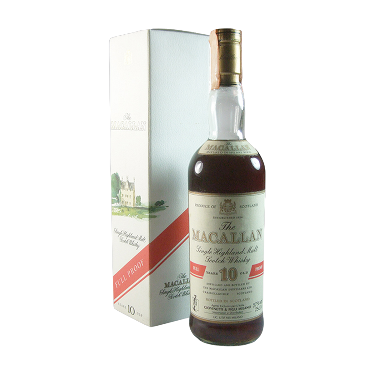 Macallan Scotch Whisky 10yo Full Proof