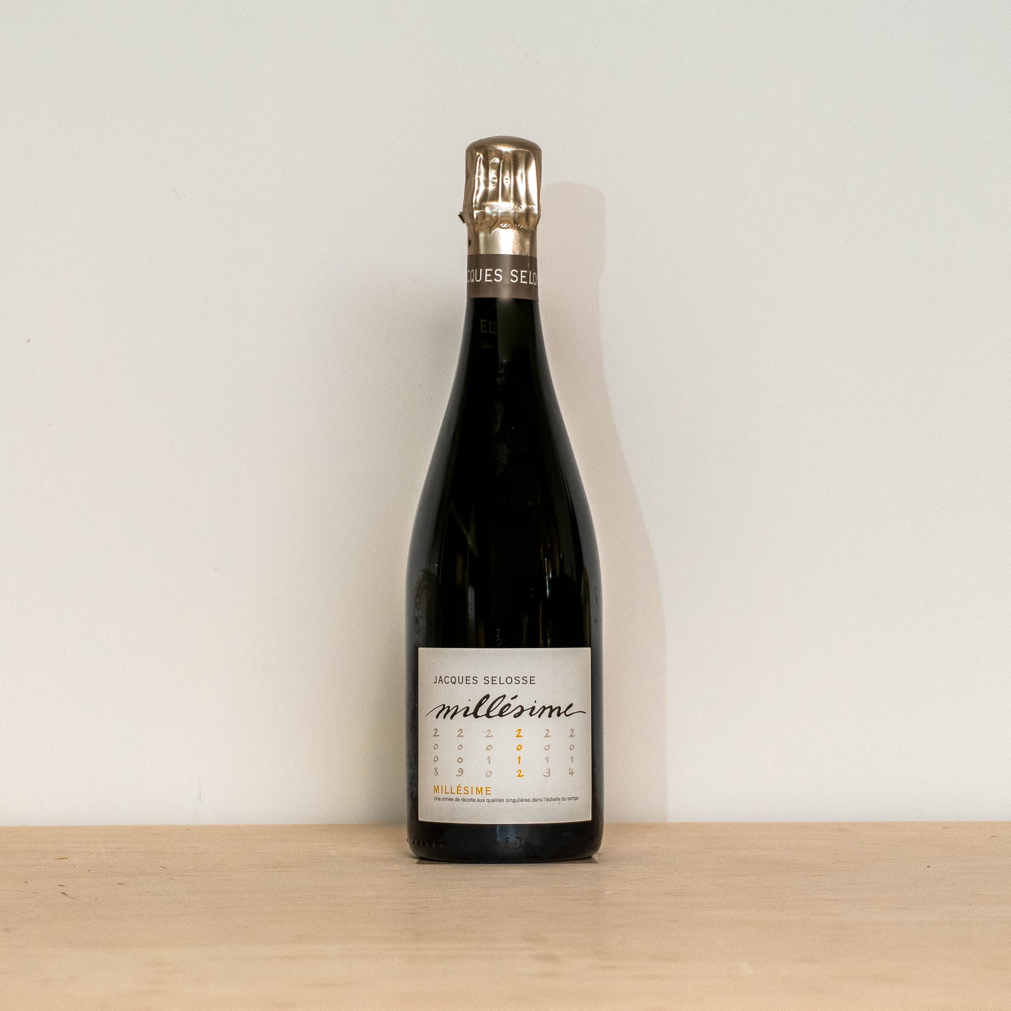 Jacques Selosse Millésimé 2012 0,75L
