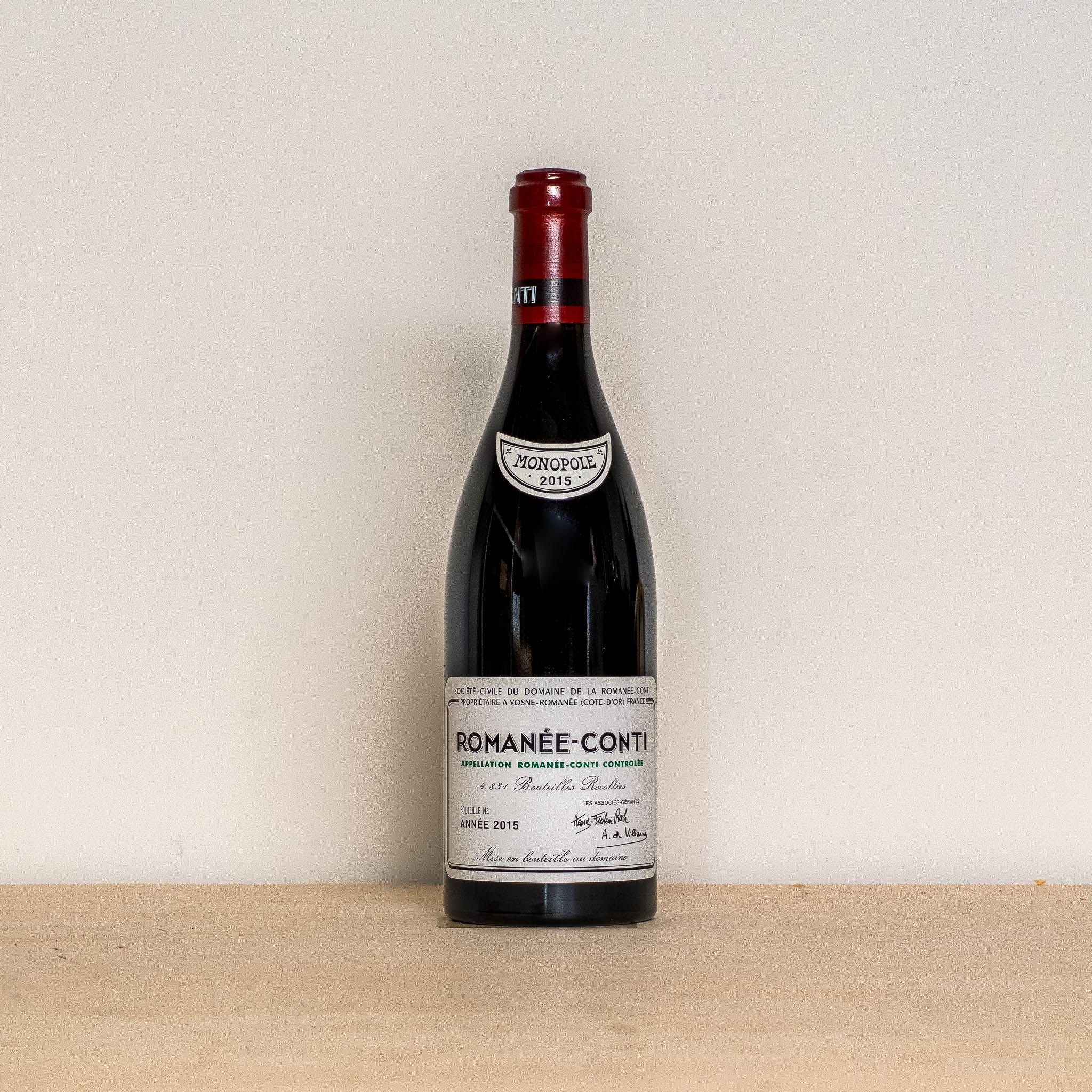 Romanee-Conti Romanee-Conti Grand Cru 2015 0,75L