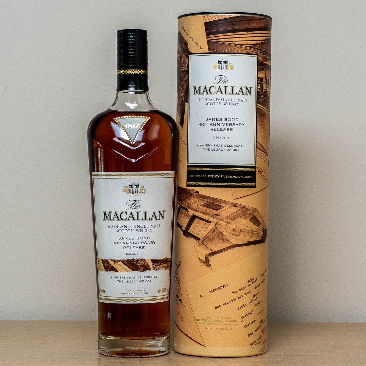 Macallan James Bond Decade IV 60th Anniversary 0,7L