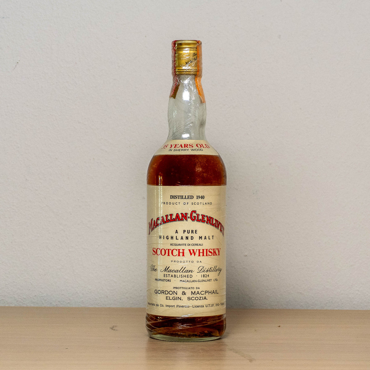 The Macallan Glenlivet 1940 35 Yo 0,70L