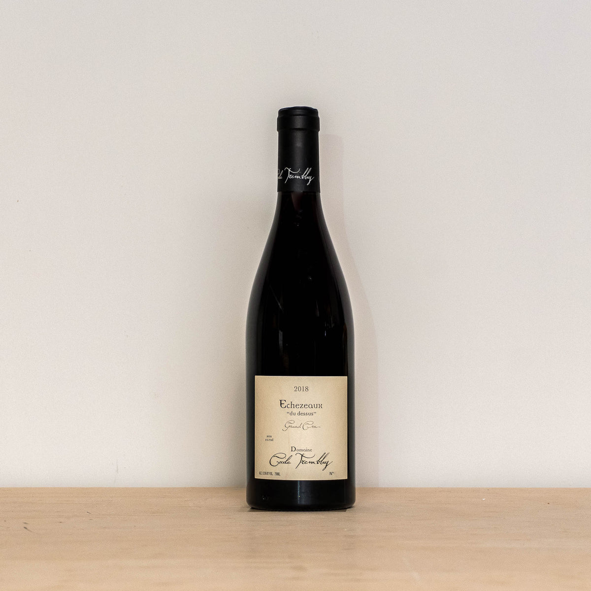 Cecile Tremblay Echézeaux 2018 0,75L