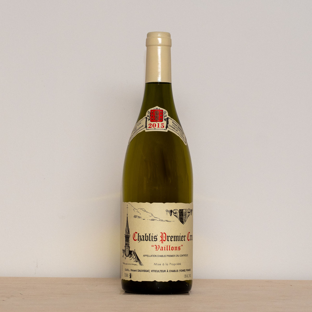 Vincent Dauvissat Chablis Vaillons 2015 0,75L