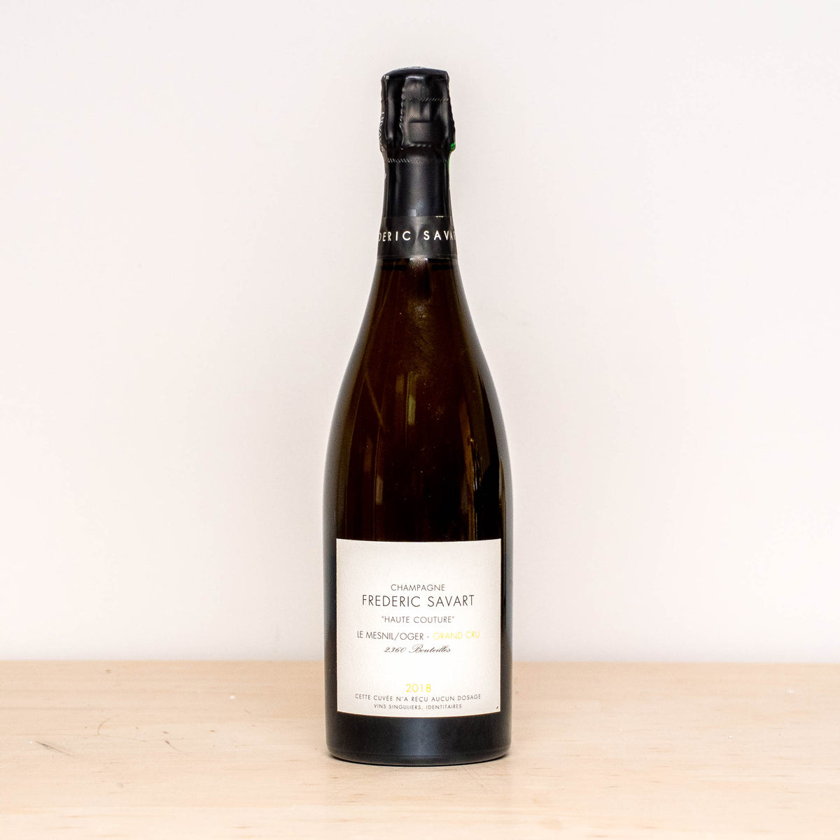 Fréderic Savart Haute Couture' Grand Cru 2018 0,75L