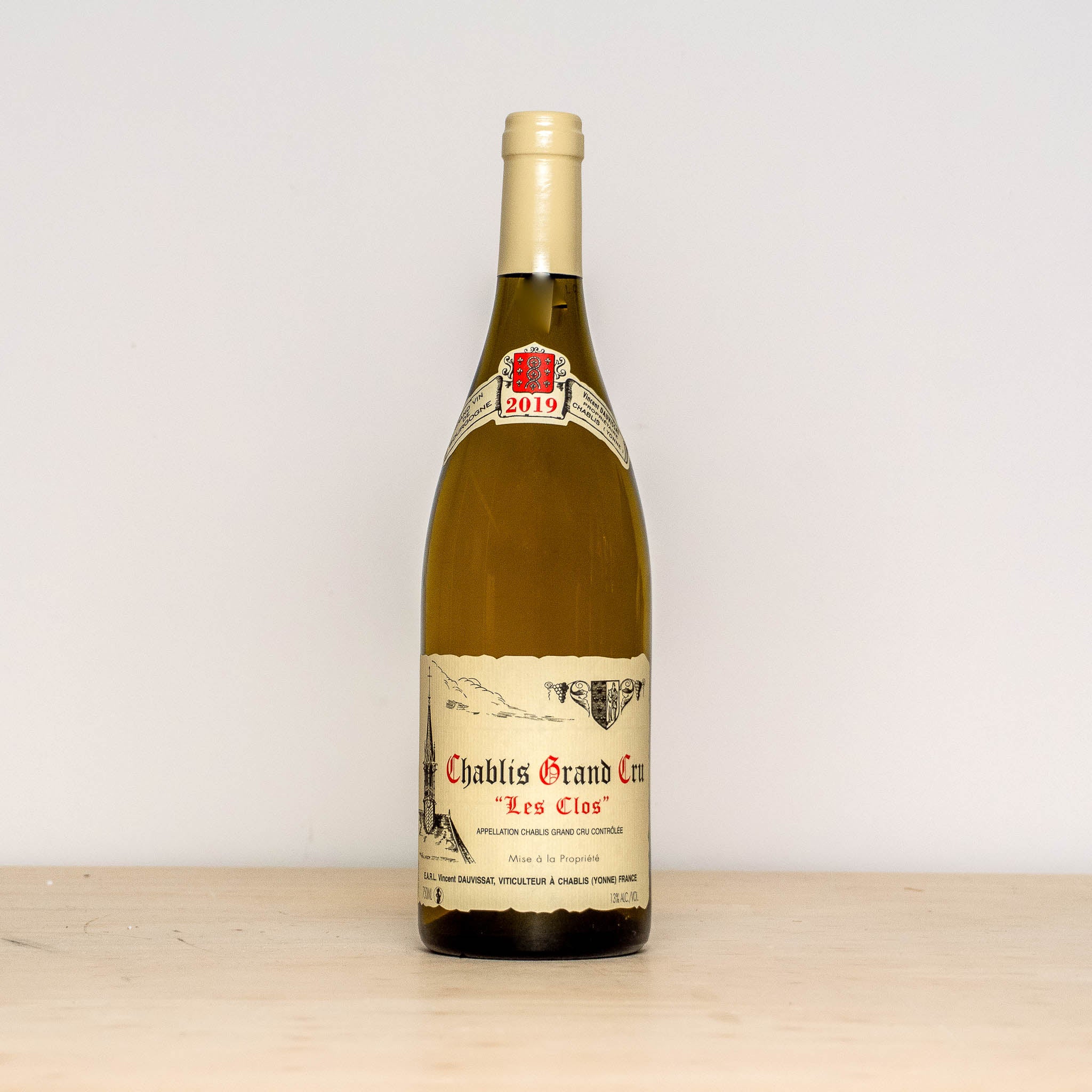 Vincent Dauvissat Chablis  Les Clos 2019 0,75L