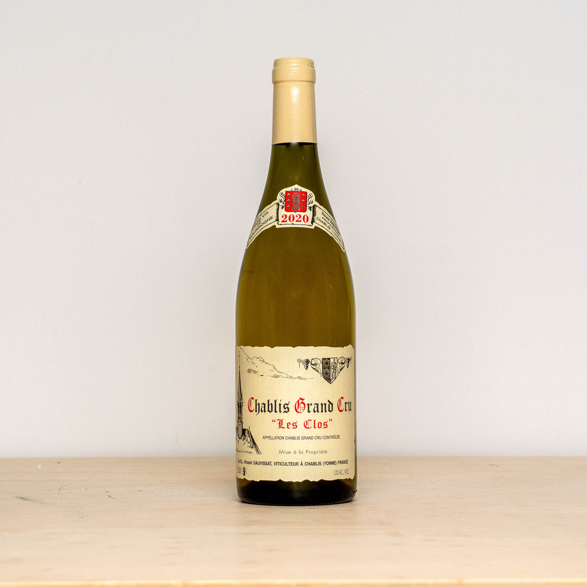 Vincent Dauvissat Chablis  Les Clos 2020 0,75L
