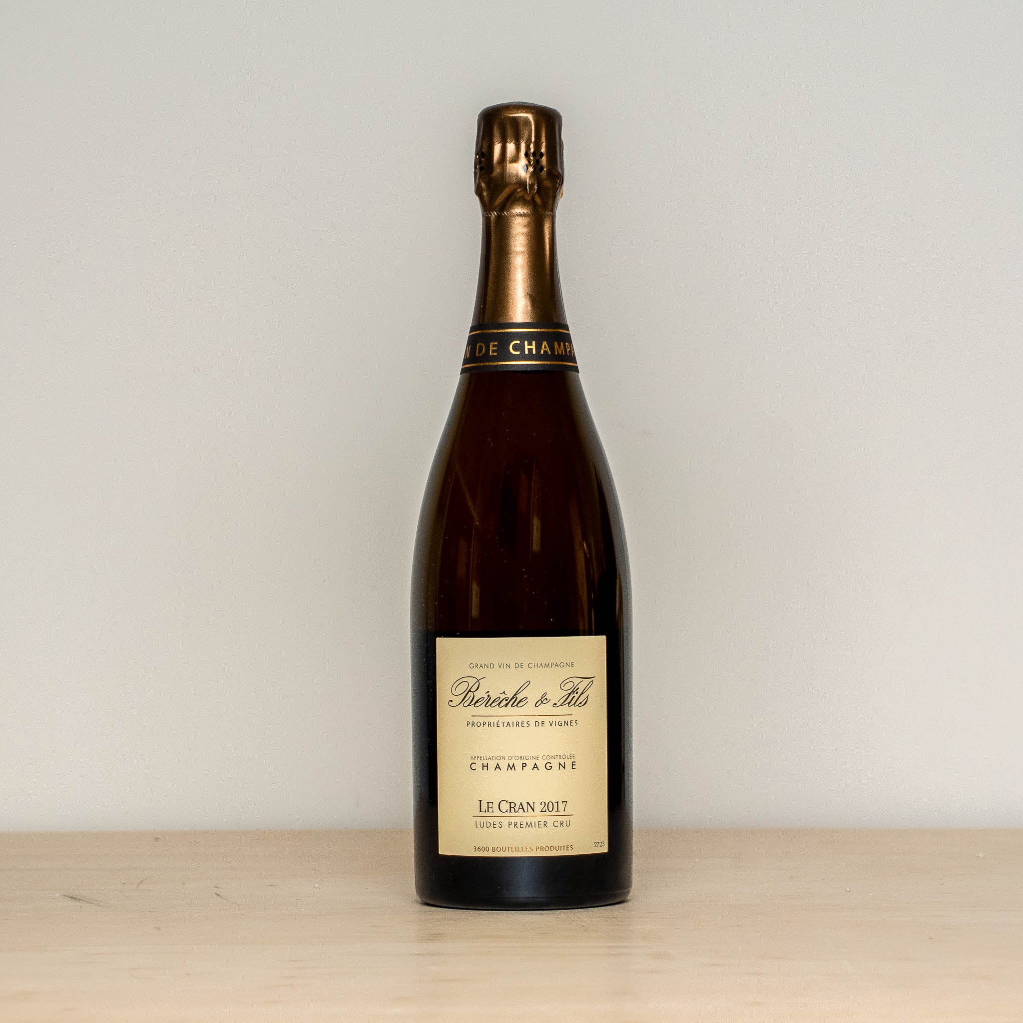Bereche et Fils  Le Cran Premier Cru Brut 2017 0,75L