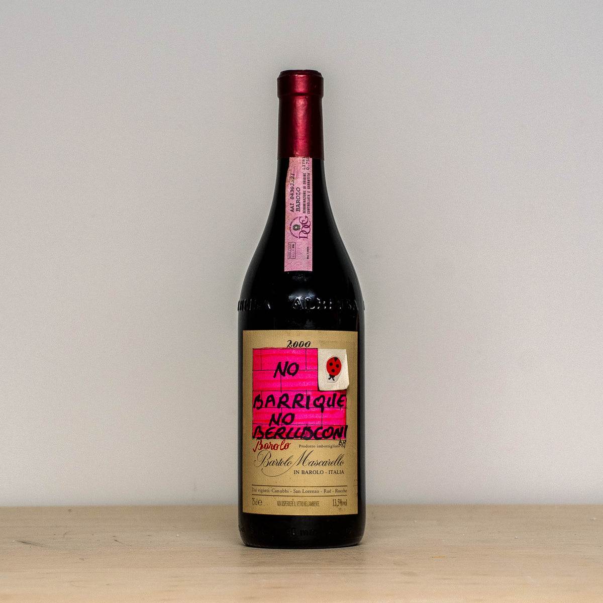 Bartolo Mascarello Barolo Artist Label  No Barrique No Berlusconi 2000 0,75L