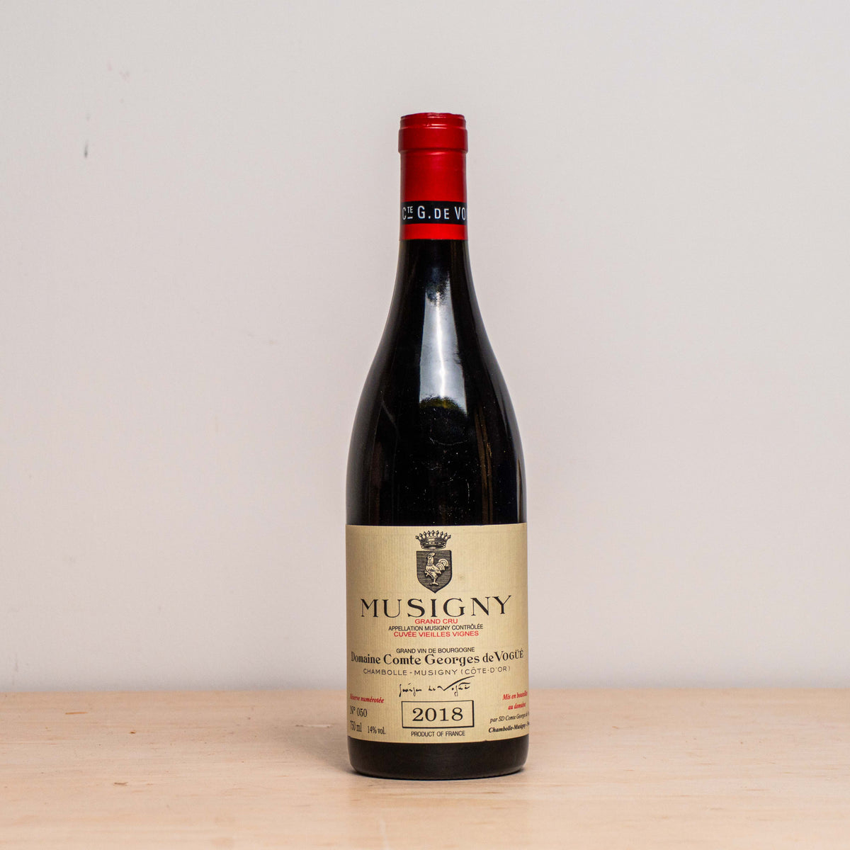 Comte Georges de Vougue Musigny - Cuvée Vielles Vignes 2018 0,75L