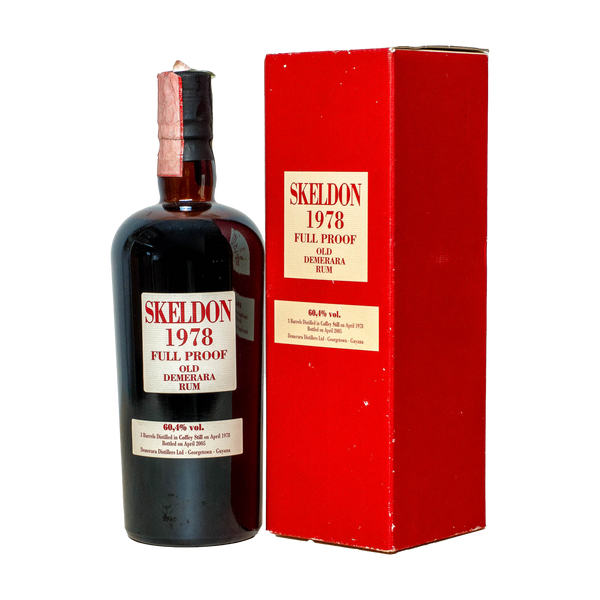 Skeldon Demerara Full Proof Rum 1978